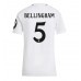 Real Madrid Jude Bellingham #5 Hjemmedrakt Dame 2024-25 Korte ermer